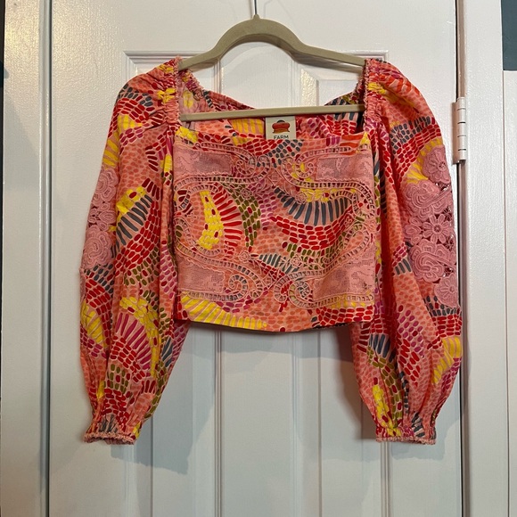 FARM Rio Dotted Bananas Blouse - Picture 8 of 10